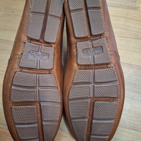 Clarks Mens Markman Plain Loafers Size 9 Medium - Picture 3 of 4
